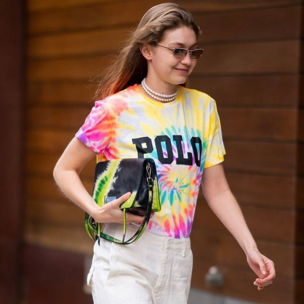 Polo Tie Dye Tee Small